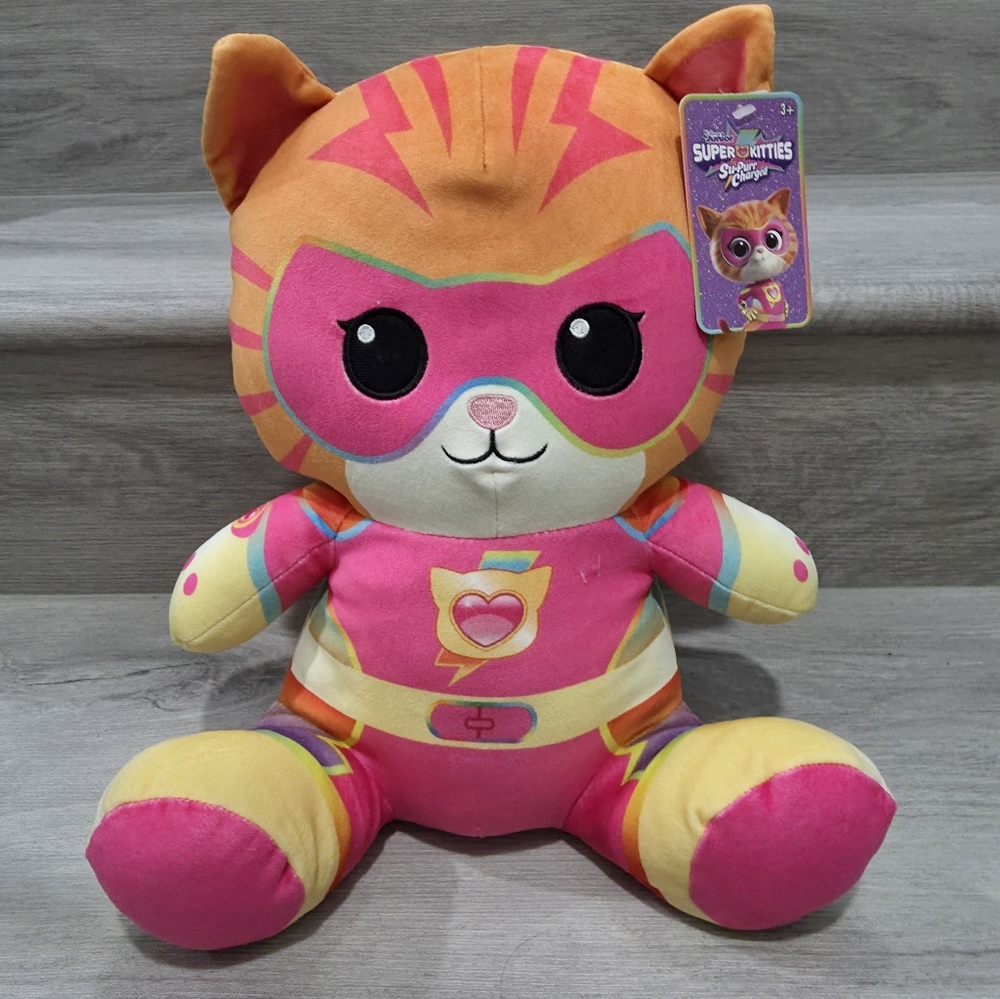 Superkitties Weighted Plush GINNY
